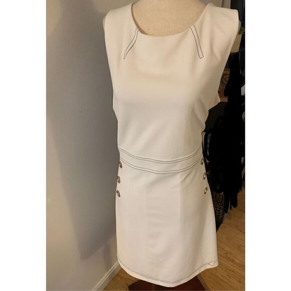 Tommy hilfinger white dress size 14 - Picture 1 of 6